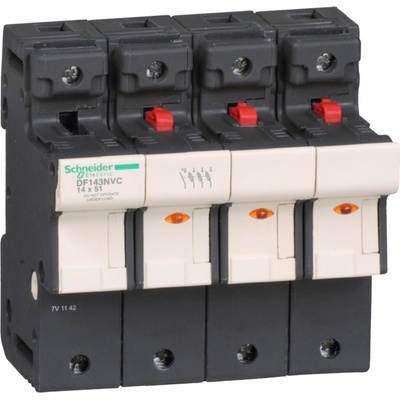 SCHNEIDER ELECTRIC SCHNEIDER Odpínač VARIO DF143NVC 3P+N 50A pojistkový DF143NVC – Hledejceny.cz