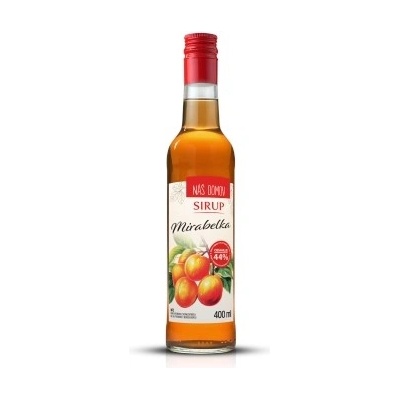 Náš Domov Mirabelka sirup 400 ml