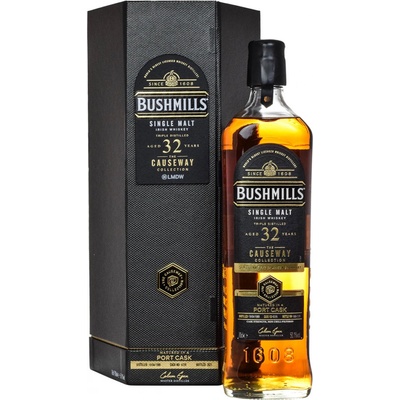 Bushmills The Causeway Collection 32 yo Port Cask Single Malt 53,8% 0,7 l (holá láhev)