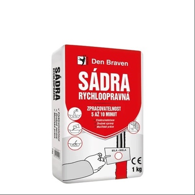 Den Braven Sádra rychloopravná 5 kg