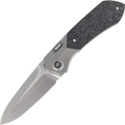 REMETTE RT-Meteor Knife M390 Titanium + CF Button Liner Lock RTPT-EL