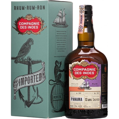 Compagnie des Indes Panama 13y 43% 0,7 l (karton)