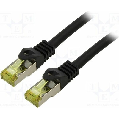 Goobay 69404 Patch S/FTP Kat: 6a RJ45 vidlice z obou stran lanko Cu