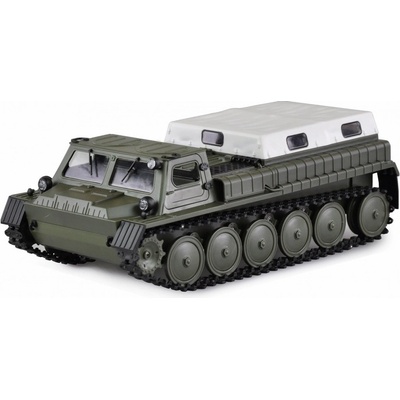 Amewi RC obrněné pásové vozidlo RTR olivově zelená replika GAZ-71 1:16