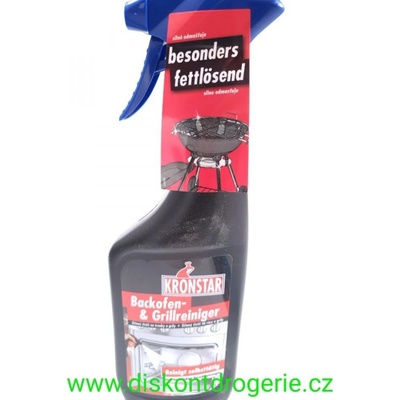 Kronstar čistič na trouby a grily s rozprašovačem 500 ml – Hledejceny.cz