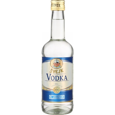 R.Jelínek Vodka Švejk 37,5% 0,5 l (holá láhev)
