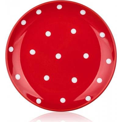 BANQUET Keramický dezertný tanier BODKY 19cm, 67227