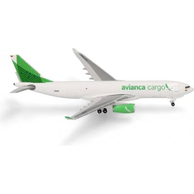 Herpa A330-243F Avianca Cargo "Green" Colors w. "Excellence In Logistics" sticker 1:500