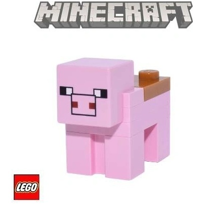 LEGO® 21268 Figurka Prase + sedlo Pig Minecraft – Hledejceny.cz