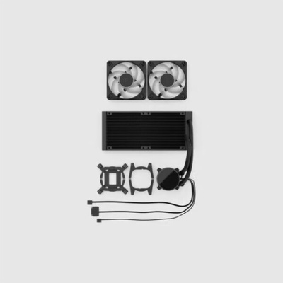 Fractal Design Radius 240 RGB Black FD-W-RA1-2402