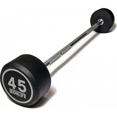 IRONLIFE Obouruční činka rovná 45 kg