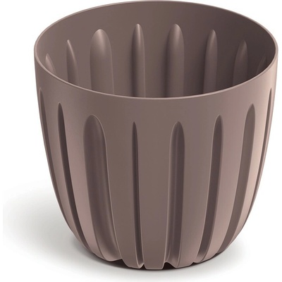Prosperplast Plastový květináč WARIOS odstín marsala, 13,8 cm