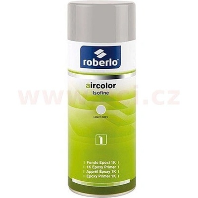 Aircolor Isofine Primer jednosložkový základ ve spreji 400 ml svetlo šedý