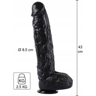 Hidden Desire Extreme Dong XXXL 43 cm Black