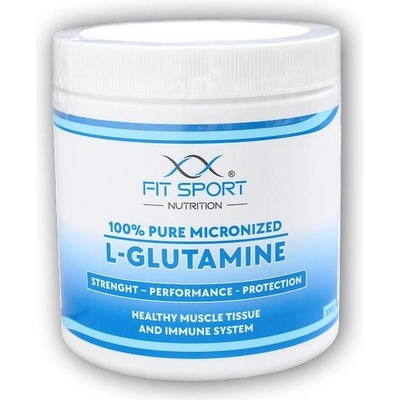 FitSport Nutrition 100% Pure Micronized L-Glutamine 330g