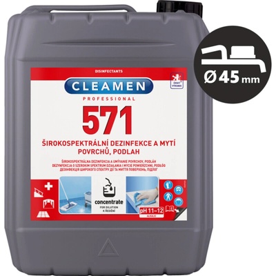 Cleamen 571 širokospektrální dezinfekce 5 l