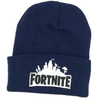 Fortnite zimní čepice modrá