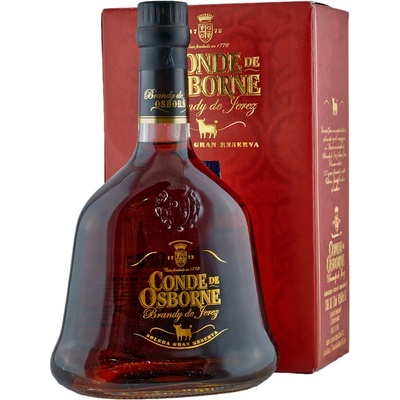 Conde de Osborne brandy Grand Reserva 40,5% 0,7 l (karton)