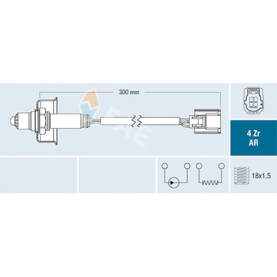 Lambda sonda FAE 75644