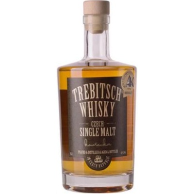 Trebitsch Czech Single Malt Whisky „Kouřovka“ 43% 0,5 l (holá láhev)