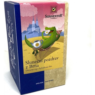 Sonnentor Sluneční pozdrav bio bylinnoovocný čaj 18 x 2,5 g