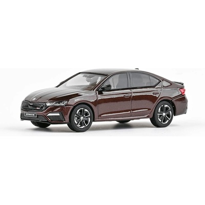 ABREX Škoda Octavia IV RS 2020 Hnedá Marrone Metalíza 1:43
