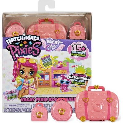 SPIN MASTER Hatchimals Pixies set s doplňky v kufříku s překvapením