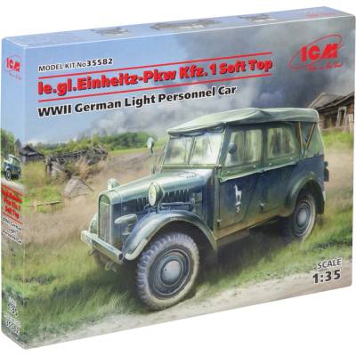 ICM le.gl.Einheits-Pkw Kfz.1 Soft Top 1/35