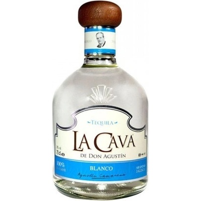 Don Augustin Tequila La Cava De Blanco 38% 0,7 l (holá láhev)