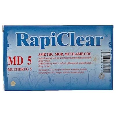 RapiClear MD5 Multidrug 5 test 1 ks