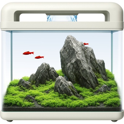 Invital EasyTank Cascade LED bílá 17 l