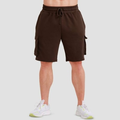 GymBeam Utility Shorts Brown