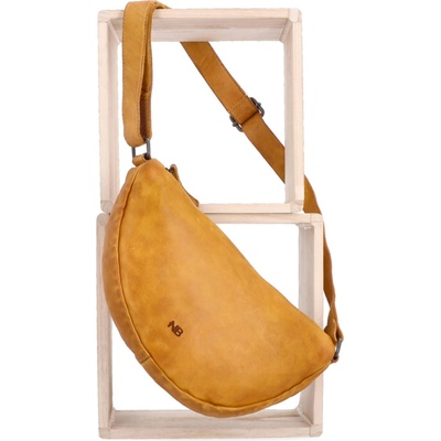 Noelia Bolger kabelka crossbody žltá NB 2413 ZLU
