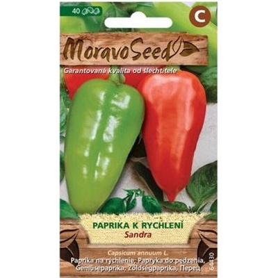 Paprika zeleninová na rýchlenie SANDRA MoravoSeed