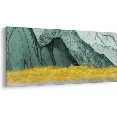 Obraz - Smaragdové hory N⁰2, jednodielne 200x100 cm