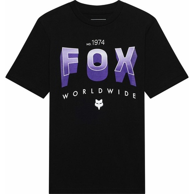 FOX Youth Block SS Ultra Black