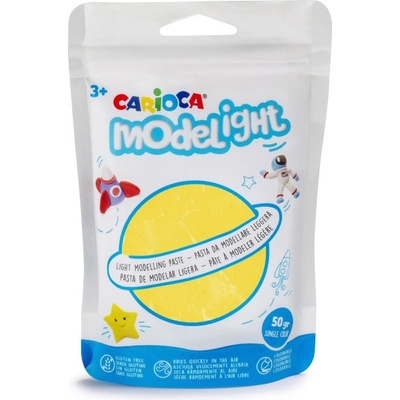 Carioca Modelovací hmota Modelight 50g Žlutá