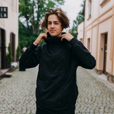 mikina Vagus Raven ANORAK černá
