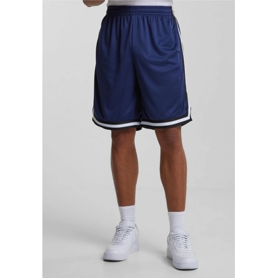 Urban Classics pánské šortky s kontrastním lemováním darkblue/black/white