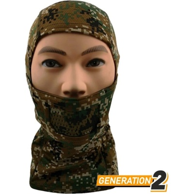 Fullface Warrior Gen2 Marpat, Cygnus Armory
