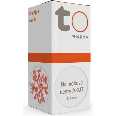 Toto Na Močové Cesty Akut 20 kapsúl