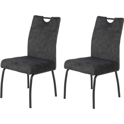 Sconto Evelyn I S Vintage Antracitová 2 Ks