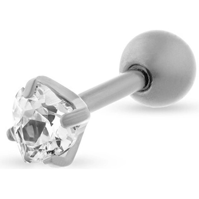 Troli půvabný titanový piercing se srdíčkem VSE6015S-PET