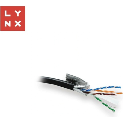 Lynx CS LX-SLD-FTP6-PE-BK FTP Cat6 PE (Fca) celoměděný venkovní 305m černý