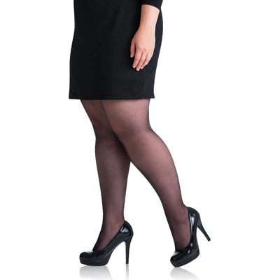 Bellinda punčochové kalhoty PLUS SIZE 20 DEN hnědá Černé