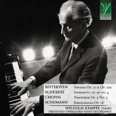 BEETHOVEN, CHOPIN, SCHUBERT, SCHUMANN - PIANO MUSIC - HISTORICAL LIVE RECORDINGS. KEMPFF, WILHELM CD – Hledejceny.cz