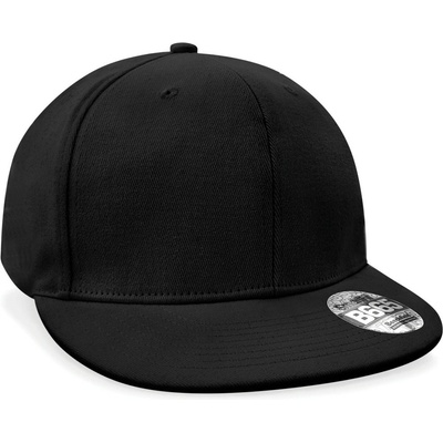 Beechfield s rovným šiltom B665 Black