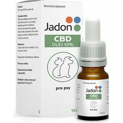Jadon CBD olej pro psy 10% 10 ml