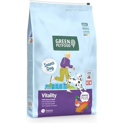 Green Petfood InsectDog Vitality s hmyzom 7,5 kg