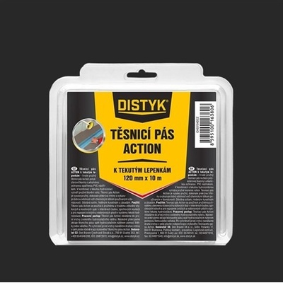 DEN BRAVEN DISTYK Těsnící pás Action 120mm/10m šedá